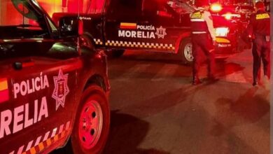 Dos patrullas de la Policía Morelia