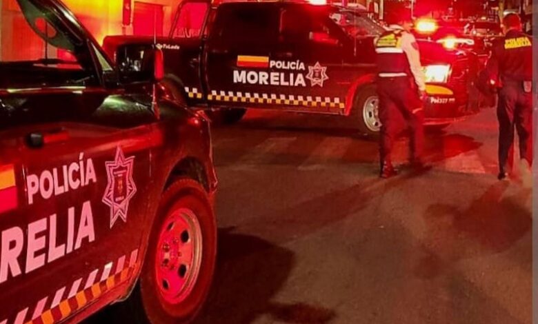 Dos patrullas de la Policía Morelia