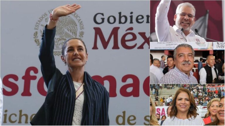 Mitin de Claudia Sheinbaum en Michoacán