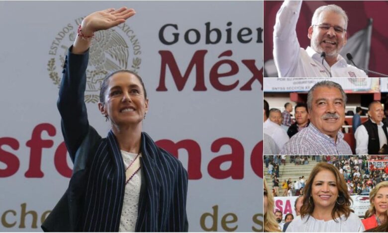 Mitin de Claudia Sheinbaum en Michoacán