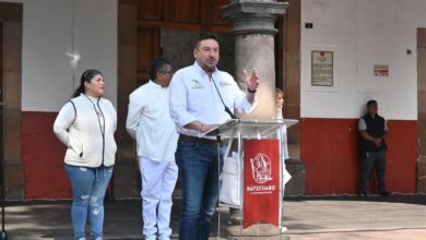 Juan Carlos Velasco Procell en discurso