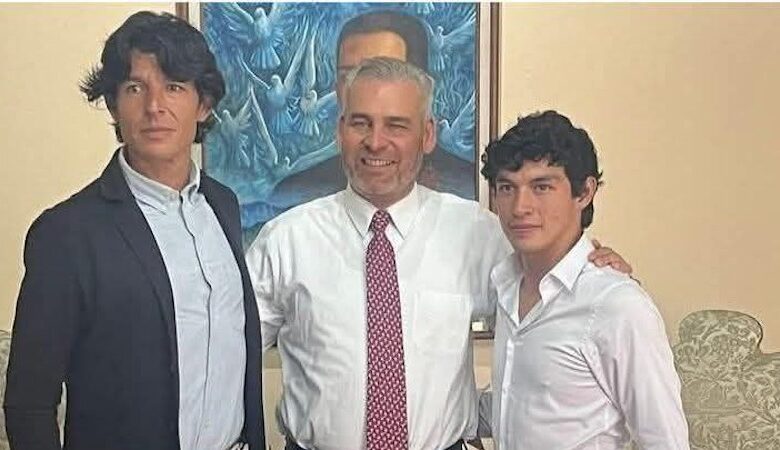 Jacobo Hernández, Alfredo Ramírez Bedolla e Isaac Fonseca
