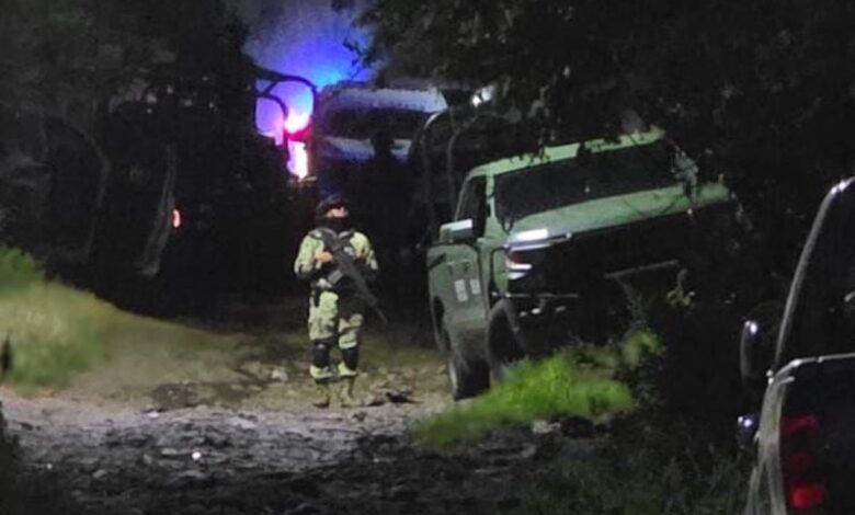Ejército Mexicano en operativo