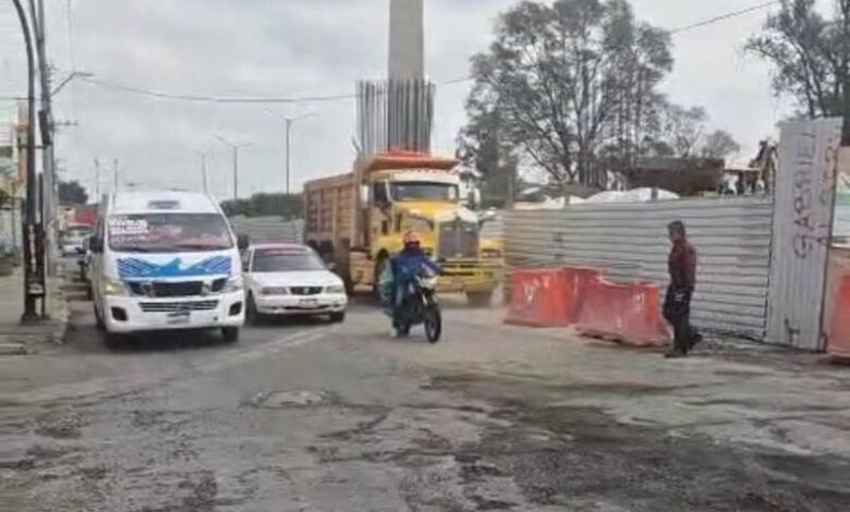 Baches y obra pública en Morelia