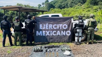 Ejército Mexicano asegura campamento clandestino