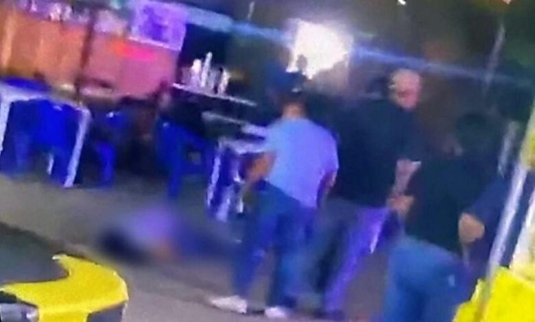 Ataque a balazos en Tepalcatepec