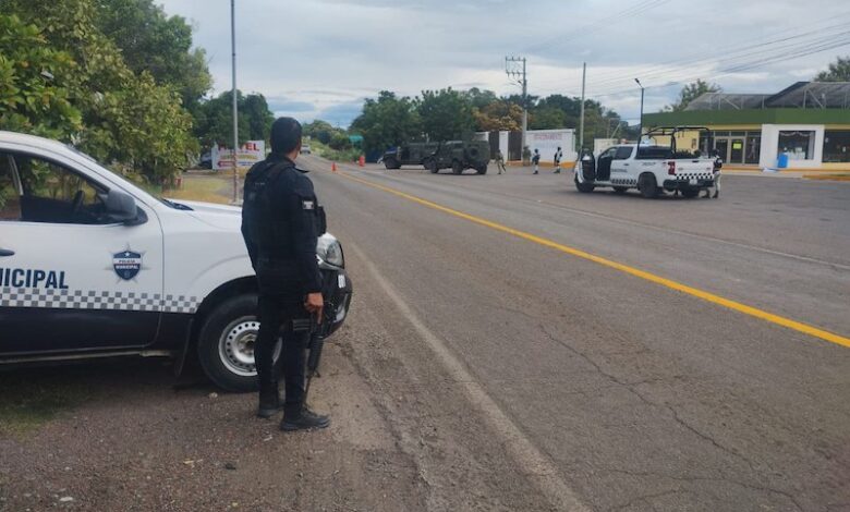 Operativo de seguridad en Buenavista