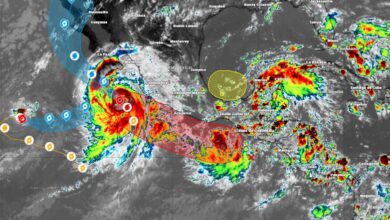 México, lluvias torrenciales