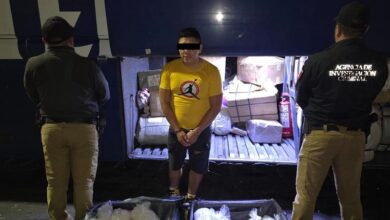 40 kilos de metanfetamina, Michoacán, SSP