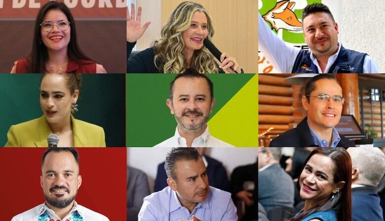Los Suspirantes a diputados por la 4T