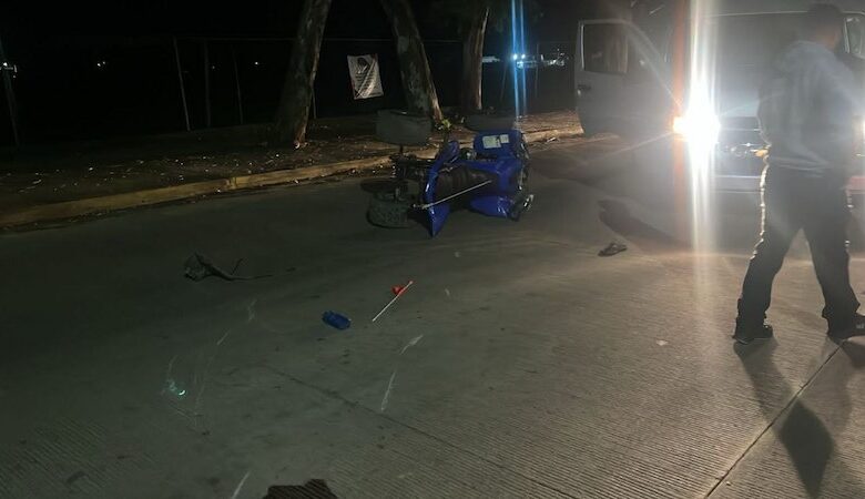 Accidente de cuatrimoto