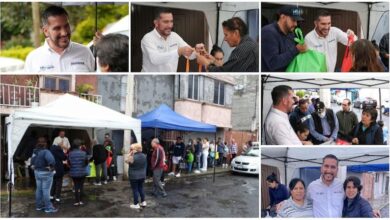 Hugo Servín en su Casa de Acción Social Móvil