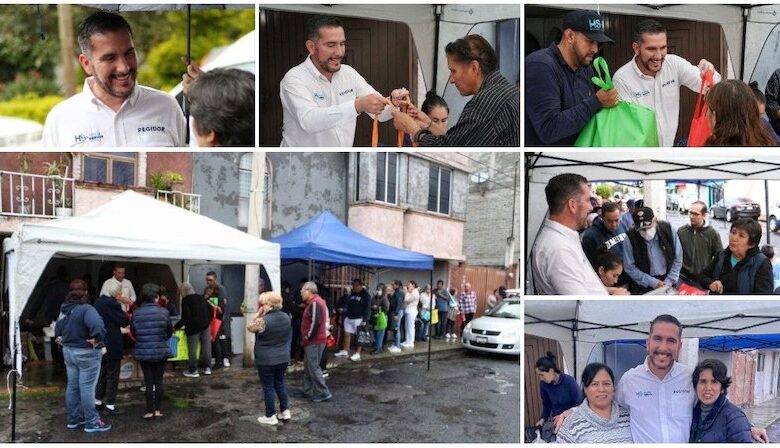 Hugo Servín en su Casa de Acción Social Móvil