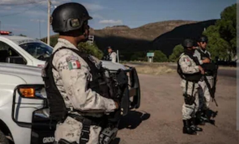 Guardia Nacional, mina terrestre, heridos