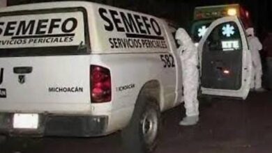 Camioneta del Semefo