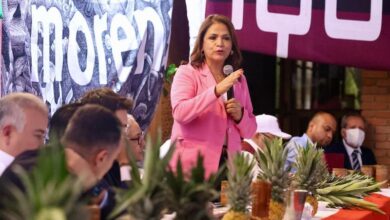 Fabiola Alanís en evento