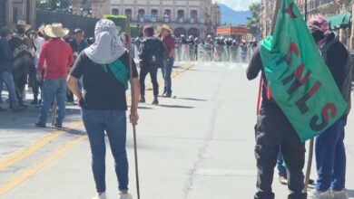 FNLS vandaliza en Morelia