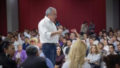 Raúl Morón en discurso