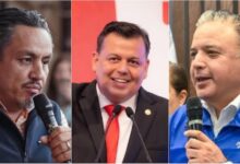 Víctor Manríquez, Guillermo Valencia y Carlos Quintana