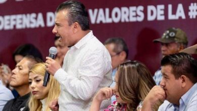 Fidel Calderón Torreblanca en discurso