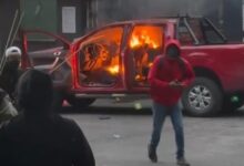 vandalismo, Morelia, normalistas