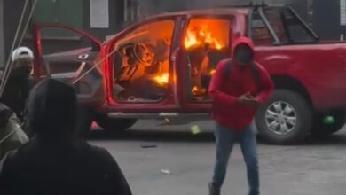 vandalismo, Morelia, normalistas