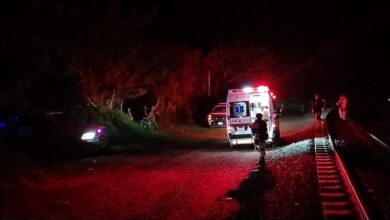 Ambulancia, vías del tren