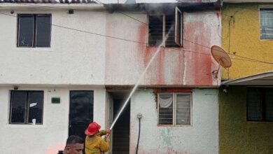Incendio en casa