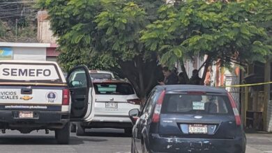 Camioneta del Semefo