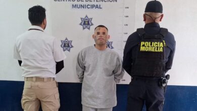Detenido en Morelia