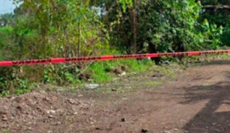 Escena del crimen, zona acordonada