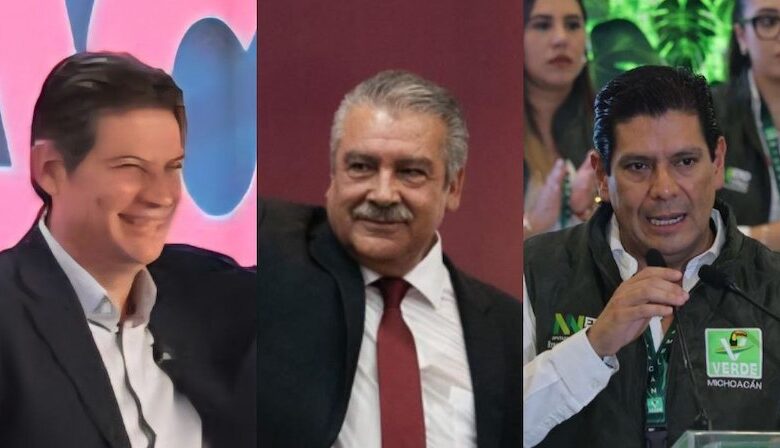 Alfonso Martínez, Raúl Morón y Ernesto Núñez