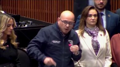 José Manuel Hinojosa en la Cámara de Diputados