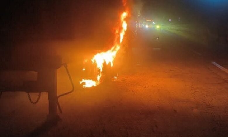 Autopista Siglo XXI, Fuego