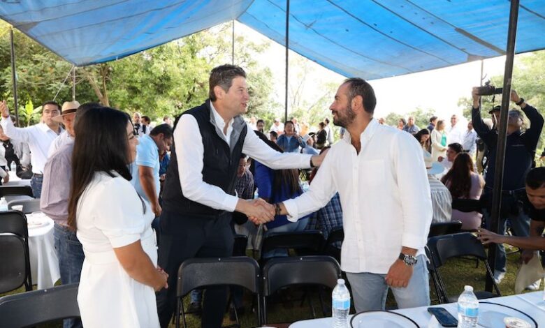 Alfonso Martínez encabeza reunión en Tacámbaro