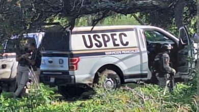 Camioneta de la USPEC