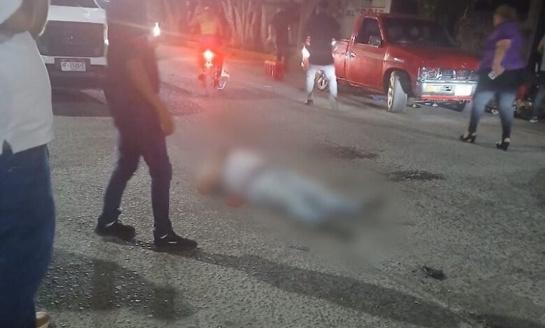 Hombre muerto a balazos