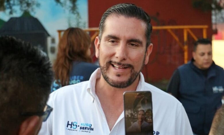 Hugo Servín, PAN
