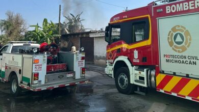 Morelia, incendio