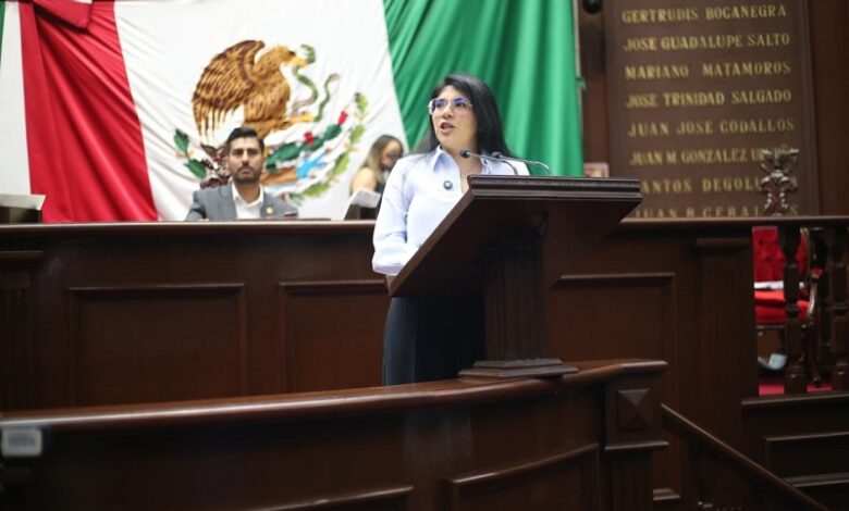 Vanessa Caratachea, Congreso de Michoacán