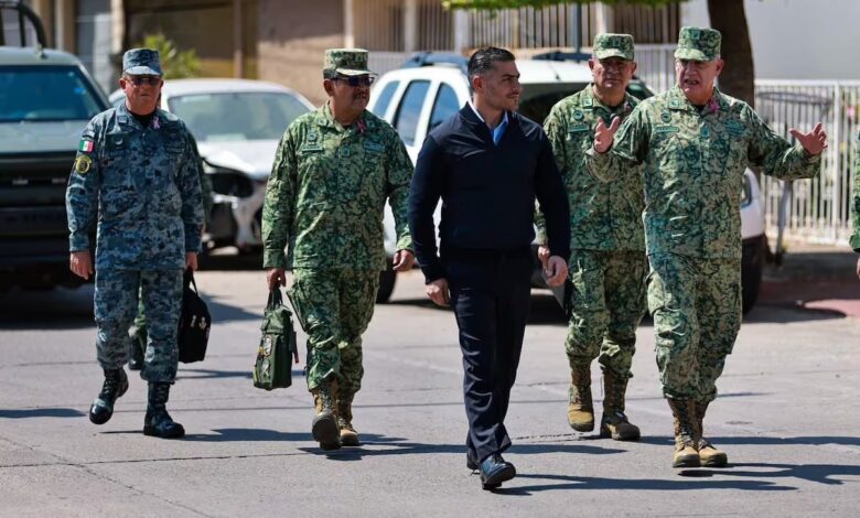 Se reúne Omar García Harfuch con los 3 niveles de gobierno en Sinaloa para definir estrategias contra el crimen