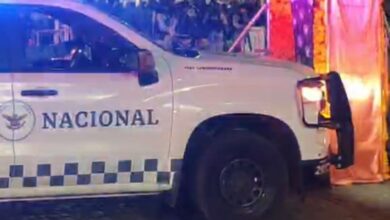 Guardia Nacional en Uruapan