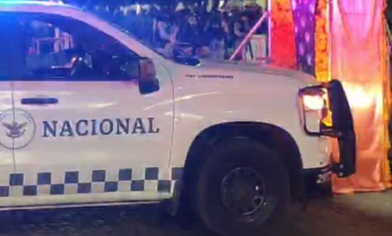 Guardia Nacional en Uruapan