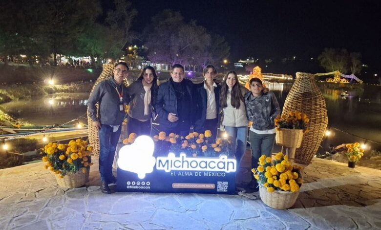 Noche de Muertos, Michoacán, celebridades