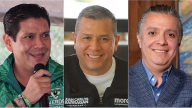 Ernesto Núñez, Juan Carlos Barragán y Luis Navarro