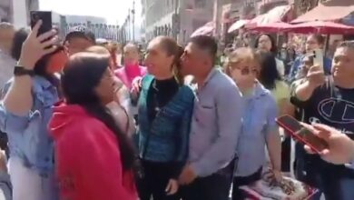 Montaje de Claudia Sheinbaum