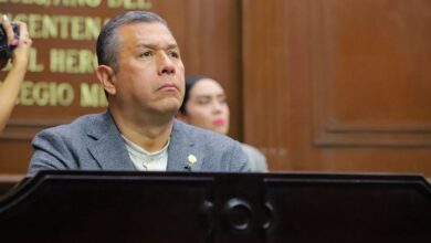 Juan Carlos Barragán en su curul