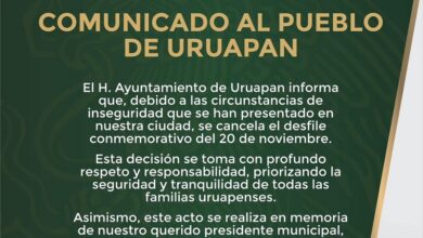 Uruapan, 20 Noviembre