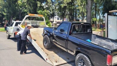 Policía Morelia, arrastre vehicular