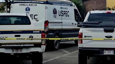 Camionetas de la FGE de Michoacán